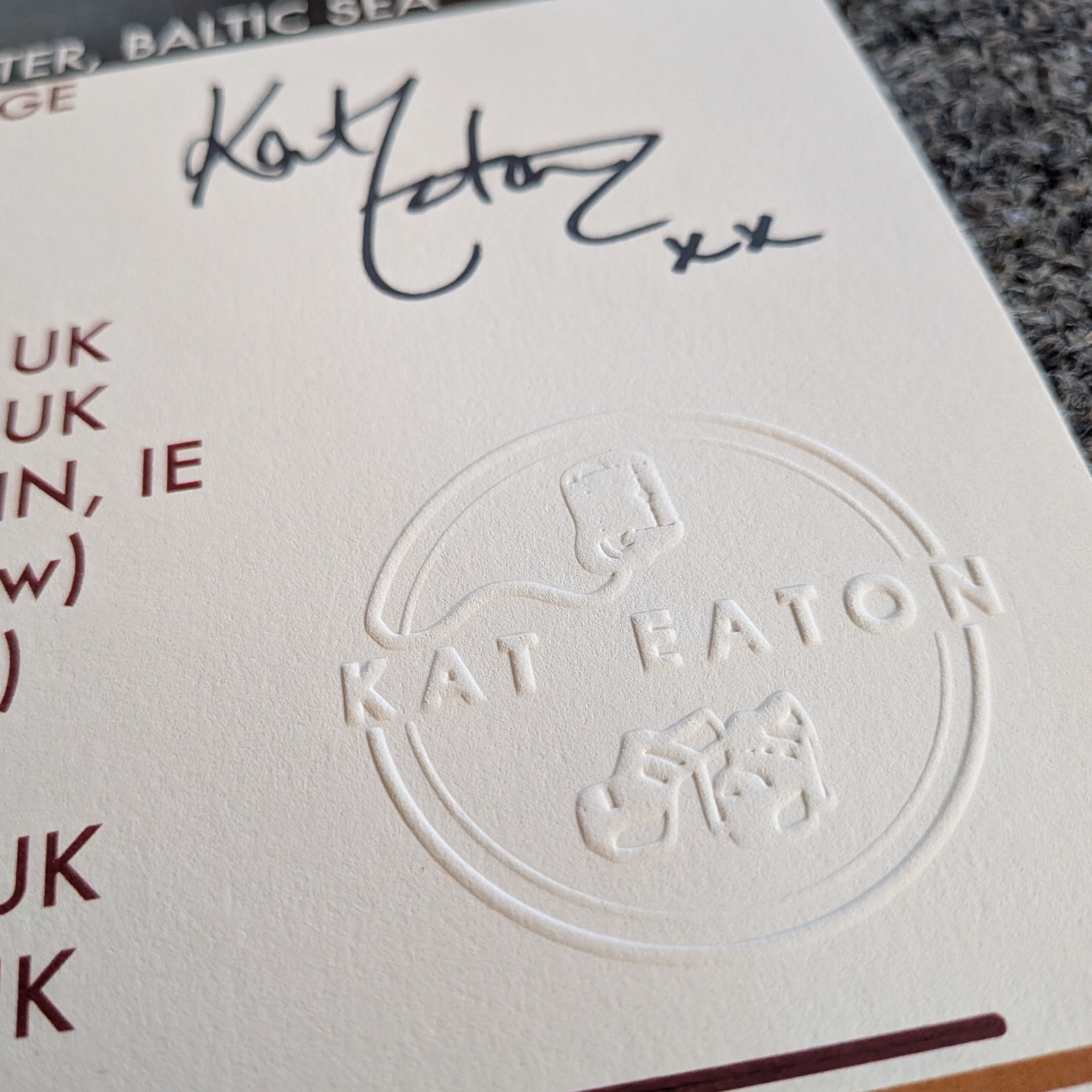 Signed Limited Edition 2025 Tour Posters